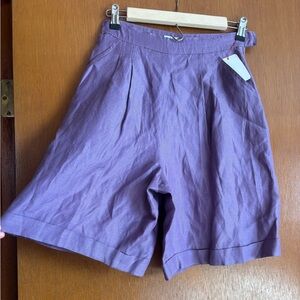 MaxMara Lavender Women's Bermudas